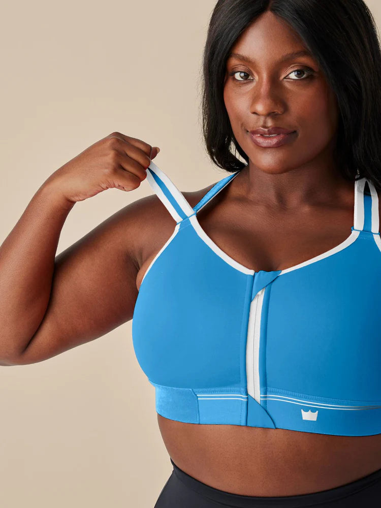 Edição limitada Azul - Sutiã esportivo de alta sustentação! Moda Fitness™