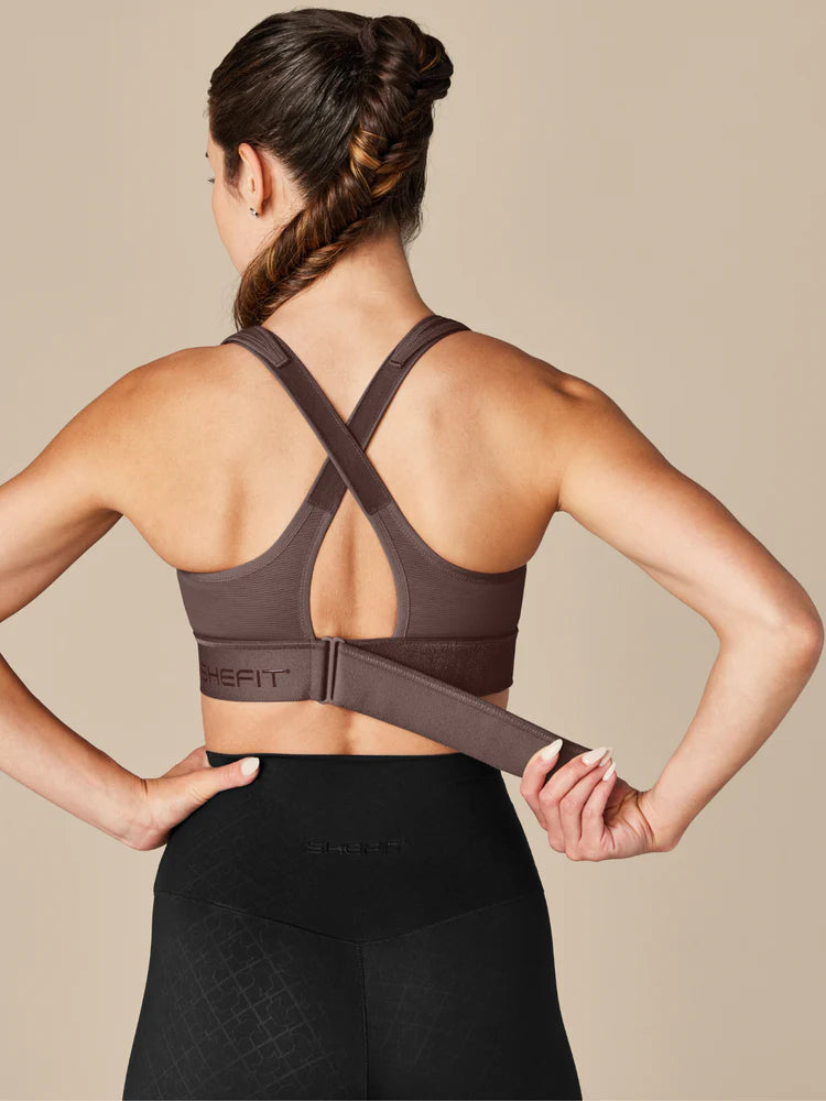 Sutiã esportivo de alta sustentação! Moda Fitness™