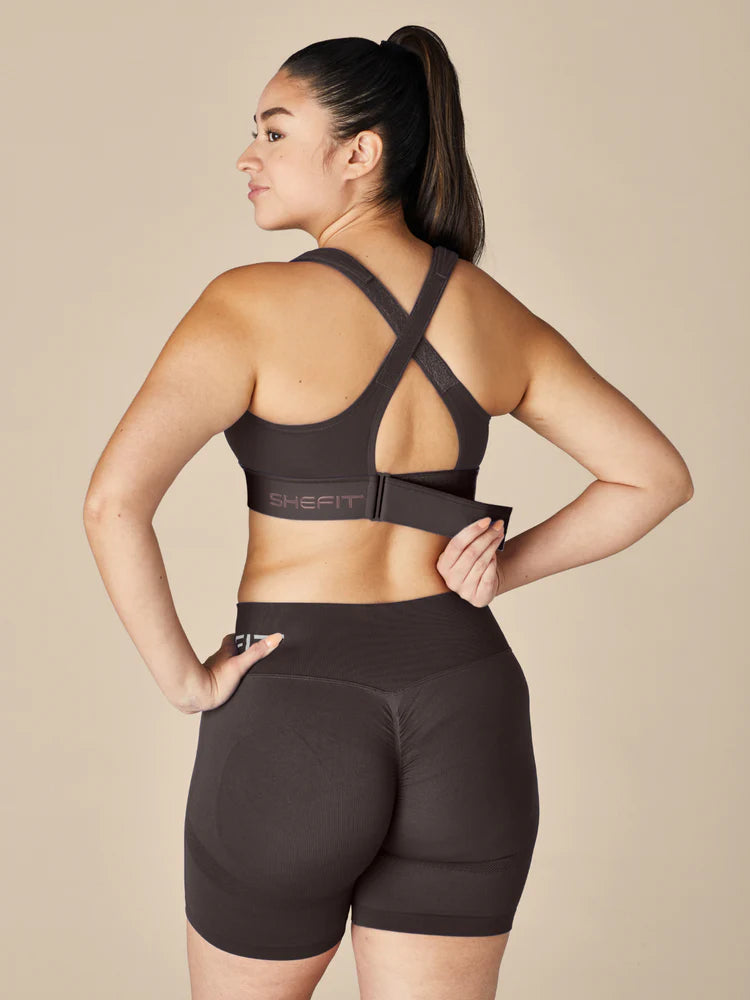 Sutiã esportivo de alta sustentação! Moda Fitness™