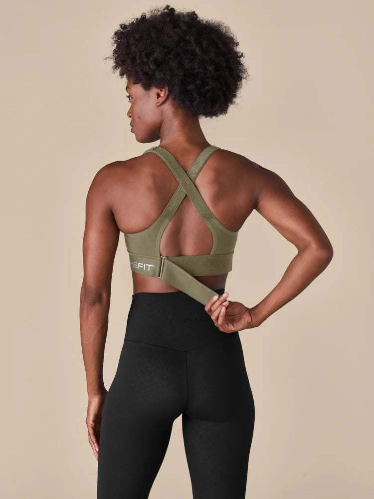 Sutiã esportivo de alta sustentação! Moda Fitness™