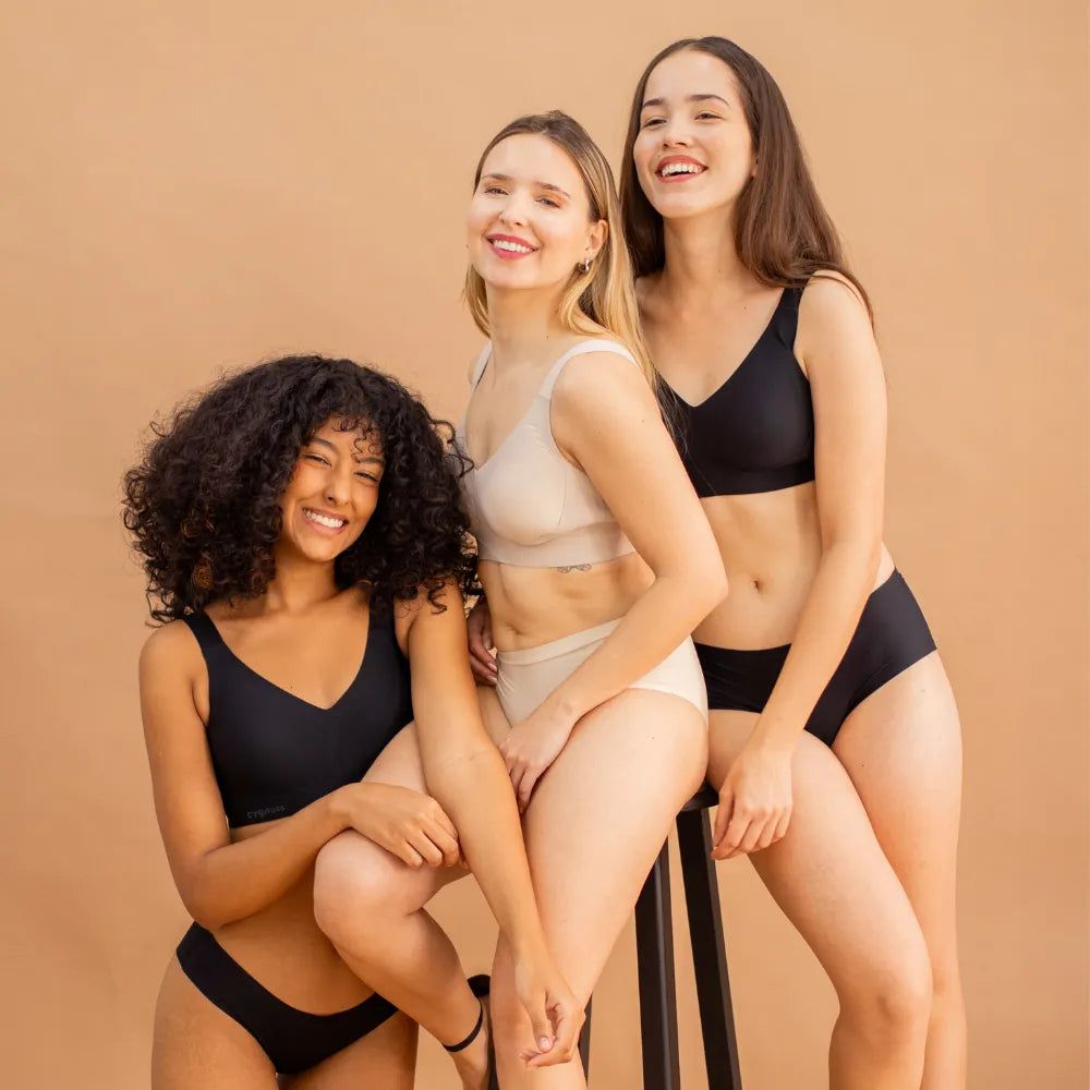 Kit com 6 unidades Sutiã Plus Size Curves - Confortavel para Sustentação