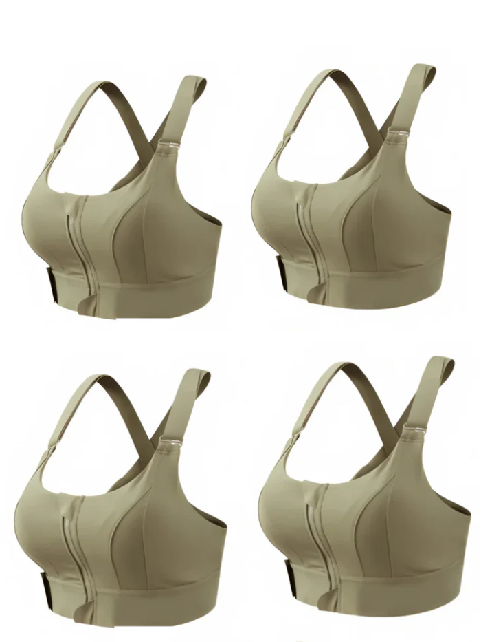 Kit com 4 Tops de Alta Sustentação + 3 Brindes Exclusivos 🎁 Moda Fitness™