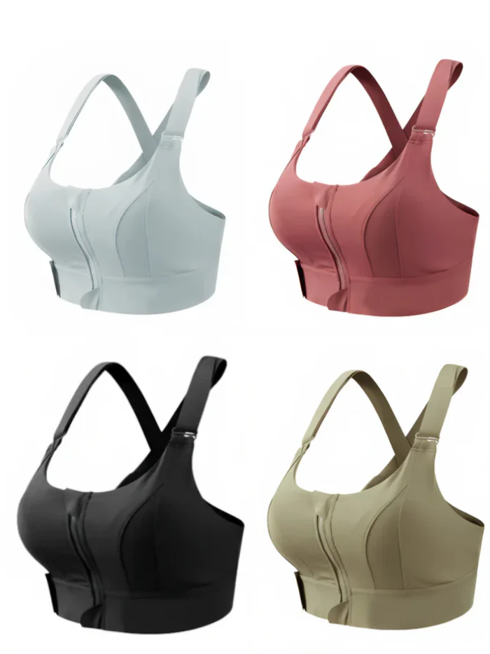 Kit com 4 Tops de Alta Sustentação + 3 Brindes Exclusivos 🎁 Moda Fitness™