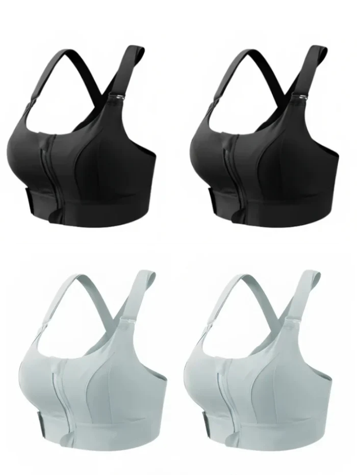 Kit com 4 Tops de Alta Sustentação + 3 Brindes Exclusivos 🎁 Moda Fitness™
