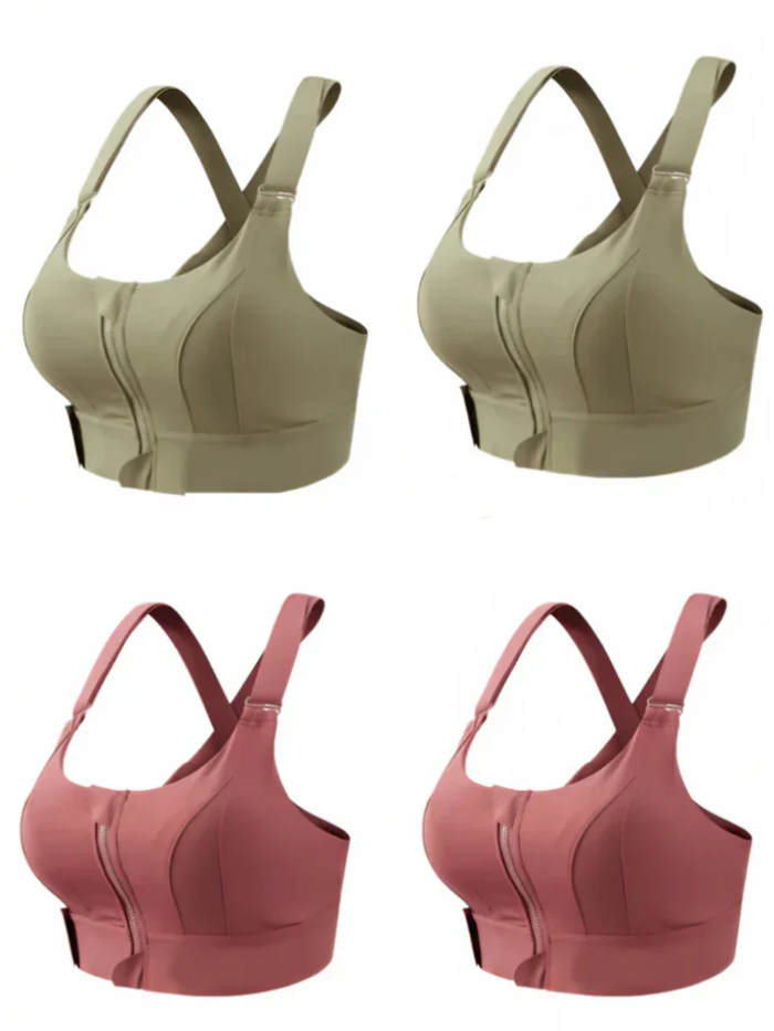 Kit com 4 Tops de Alta Sustentação + 3 Brindes Exclusivos 🎁 Moda Fitness™