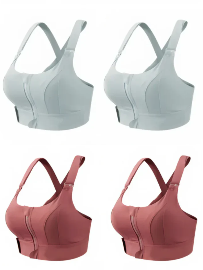 Kit com 4 Tops de Alta Sustentação + 3 Brindes Exclusivos 🎁 Moda Fitness™