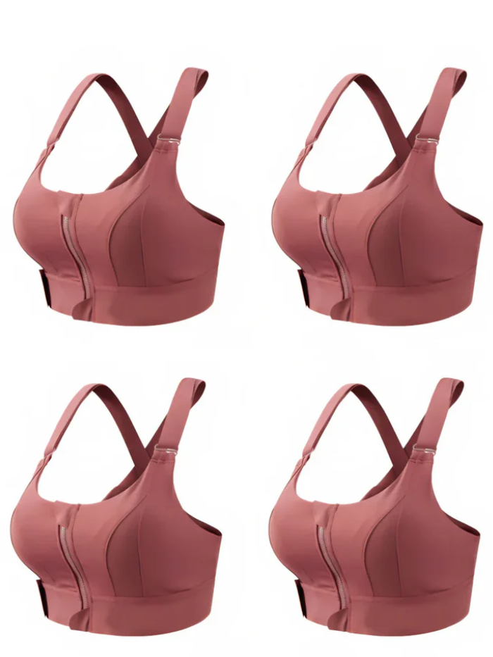 Kit com 4 Tops de Alta Sustentação + 3 Brindes Exclusivos 🎁 Moda Fitness™