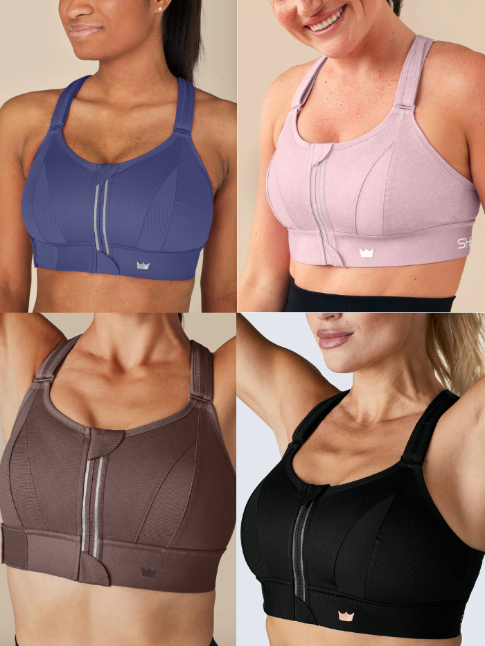 Kit com 4 Tops de Alta Sustentação + 3 Brindes Exclusivos 🎁 Moda Fitness™
