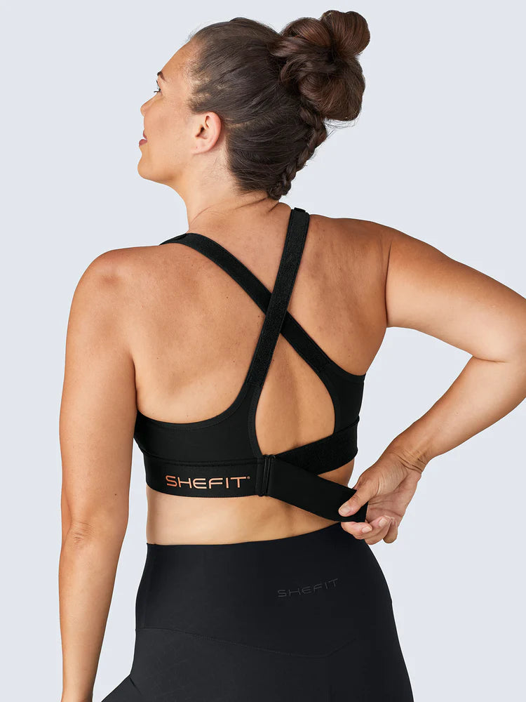 Sutiã esportivo de alta sustentação! Moda Fitness™