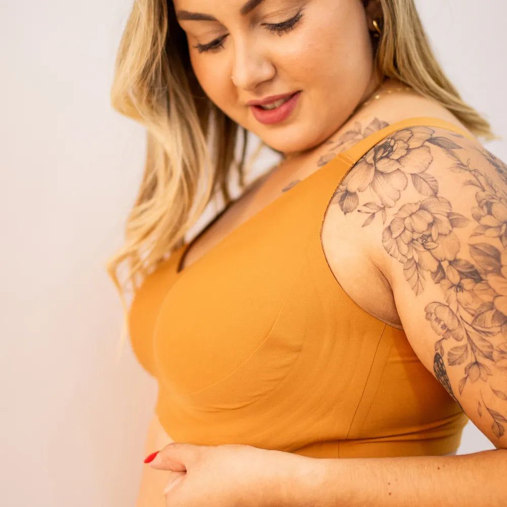 Kit com 6 unidades Sutiã Plus Size Curves - Confortavel para Sustentação