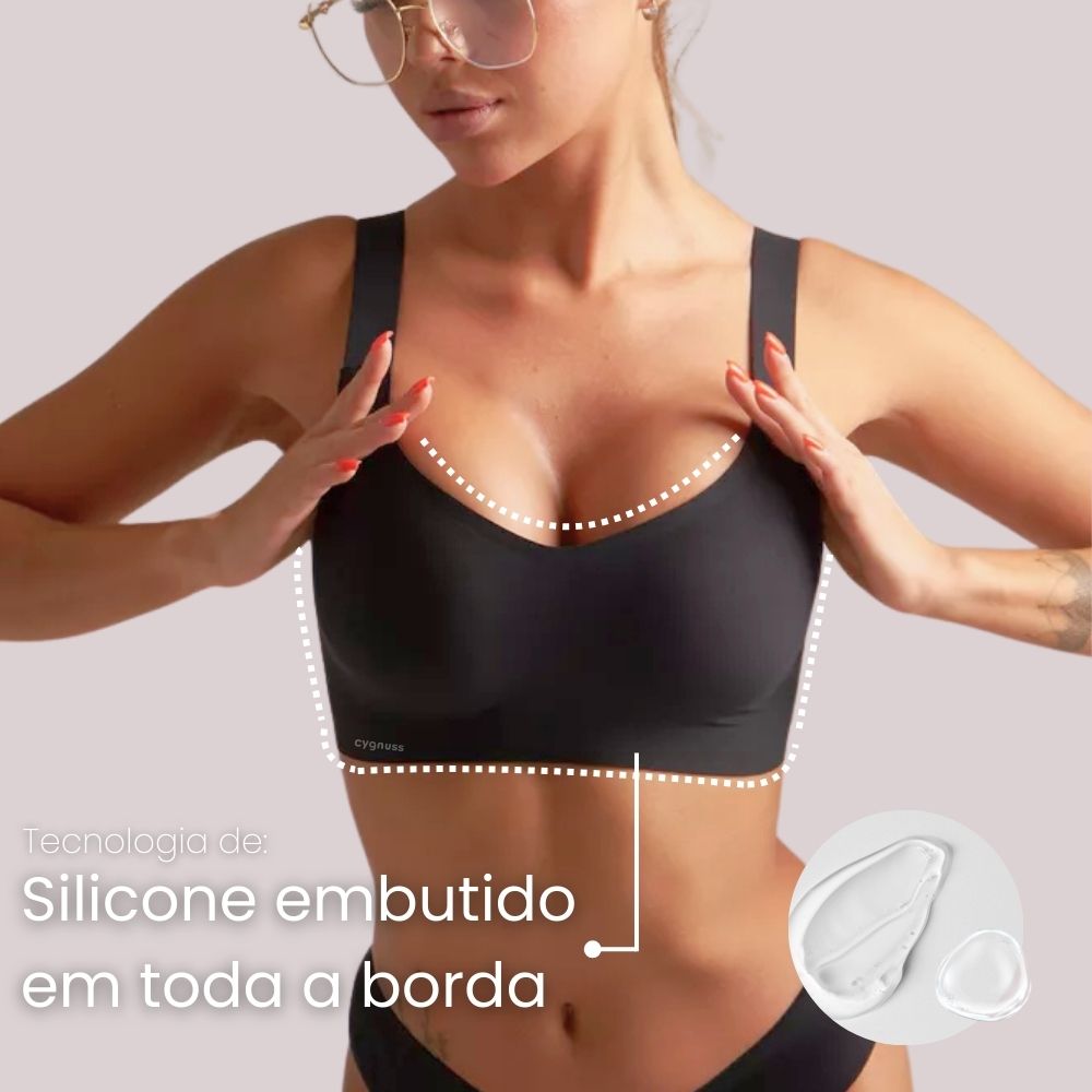 Kit com 6 unidades Sutiã Premium de Alta Sustentação e Conforto