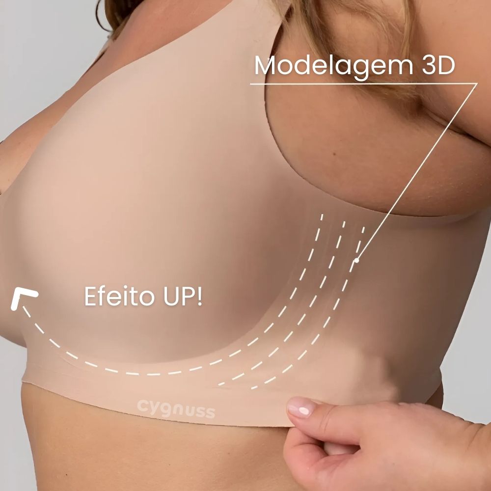 Kit com 6 unidades Sutiã Premium de Alta Sustentação e Conforto