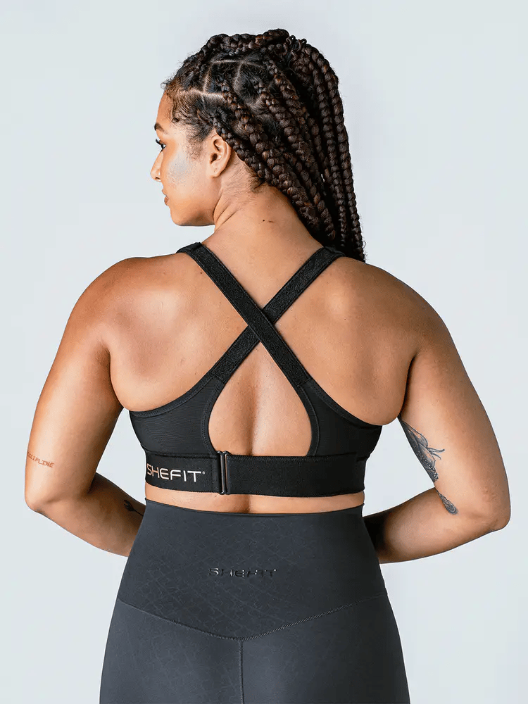 Sutiã esportivo de alta sustentação! Moda Fitness™