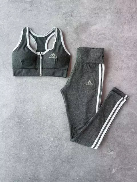 Conjunto Fitness Adid (varias cores)