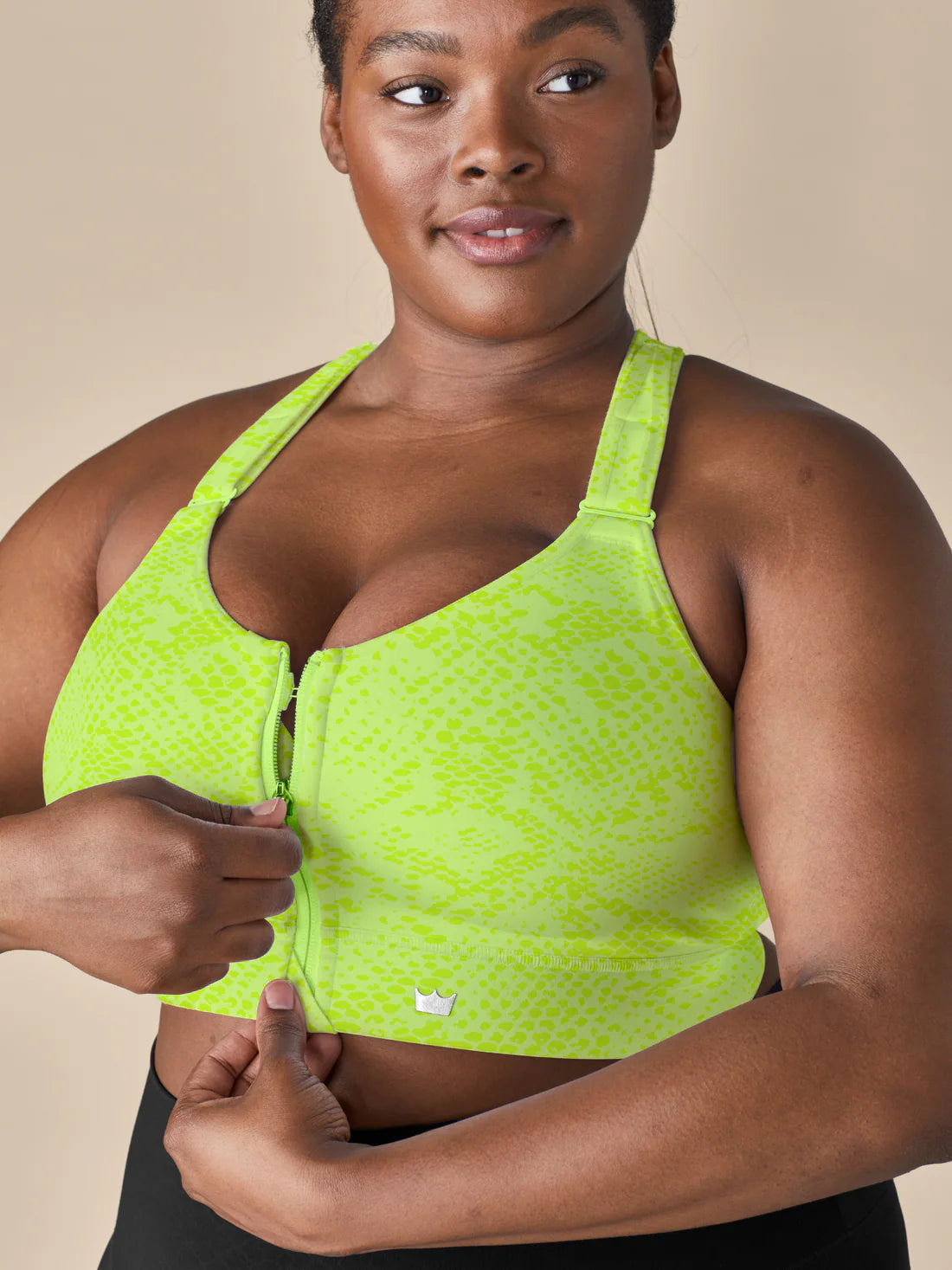 Sutiã esportivo de alta sustentação! Moda Fitness™