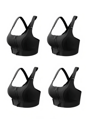 Kit com 4 Tops de Alta Sustentação + 3 Brindes Exclusivos 🎁 Moda Fitness™