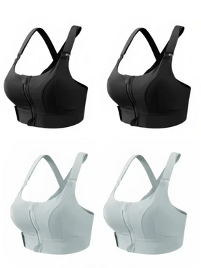 Kit com 4 Tops de Alta Sustentação + 3 Brindes Exclusivos 🎁 Moda Fitness™