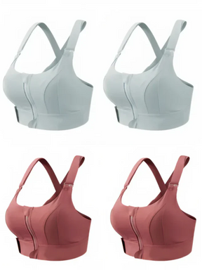 Kit com 4 Tops de Alta Sustentação + 3 Brindes Exclusivos 🎁 Moda Fitness™