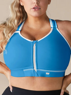 Edição limitada Azul - Sutiã esportivo de alta sustentação! Moda Fitness™