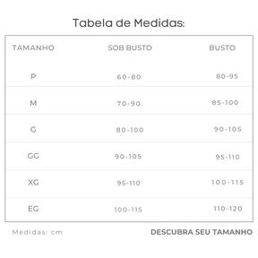 Kit com 6 unidades Sutiã Compress Diario - Top Modelador Plus Size