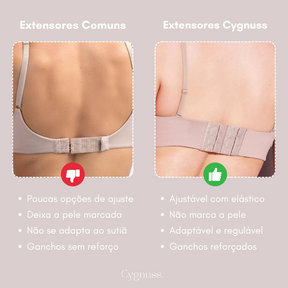 Extensor para Costas Largas - Até 8CM+