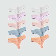 Kit 10 Calcinhas Cotton Fio - 100% Algodão