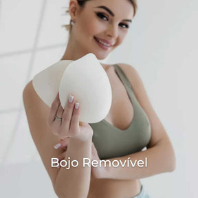 Sutiã FIT - Alça Fina e Bojo removível