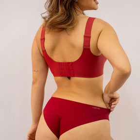 Kit com 6 unidades Sutiã Conforto Premium Plus Size - e Confortável