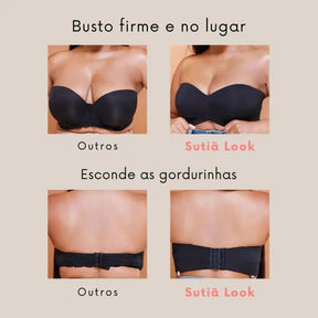 Sutiã Look Tomara que Caia - com Alças Removiveis