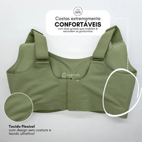 Kit com 6 unidades Sutiã Conforto Premium Plus Size - e Confortável